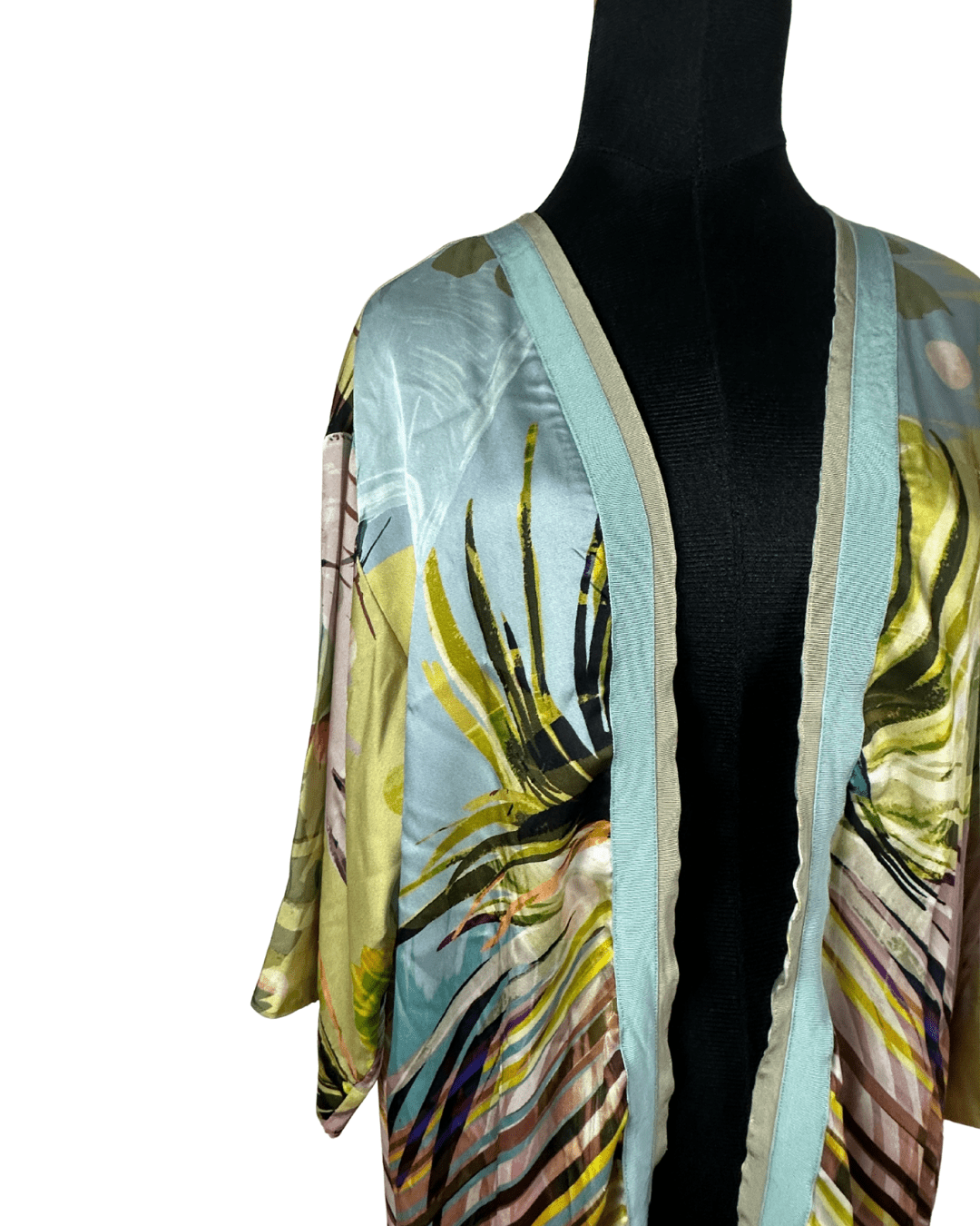 Sfizio Open Front Kimono Made in Italy - Funkify