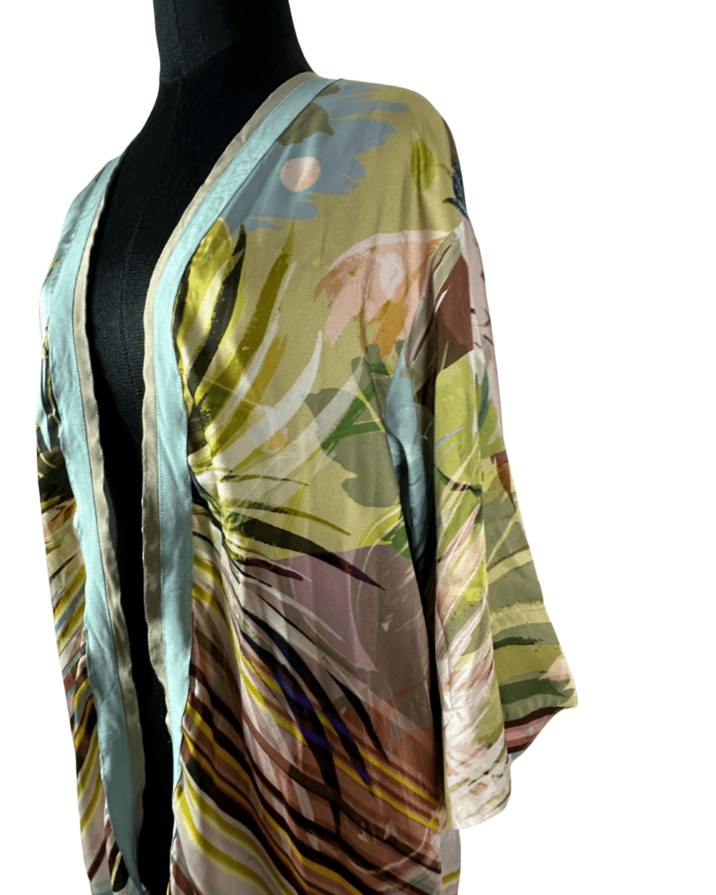 Sfizio Open Front Kimono Made in Italy - Funkify