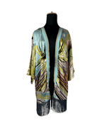 Sfizio Open Front Kimono Made in Italy - Funkify