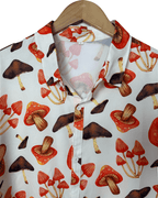 Shrooms Print Shirt XL - Funkify
