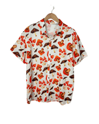Shrooms Print Shirt XL - Funkify