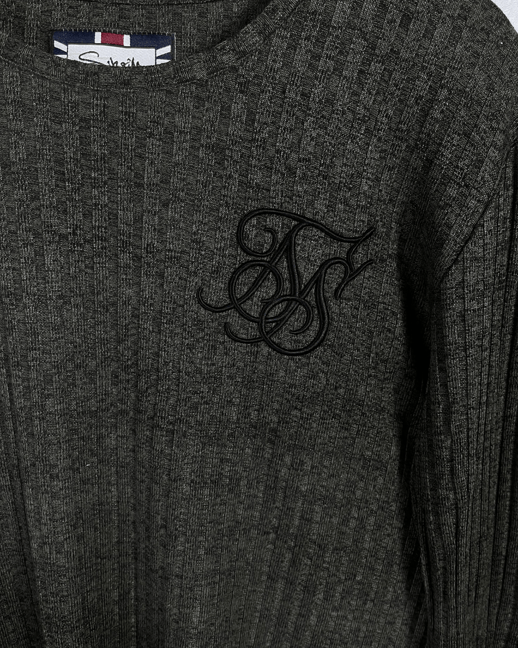 SikSilk Knit Light Sweater - Medium - Funkify