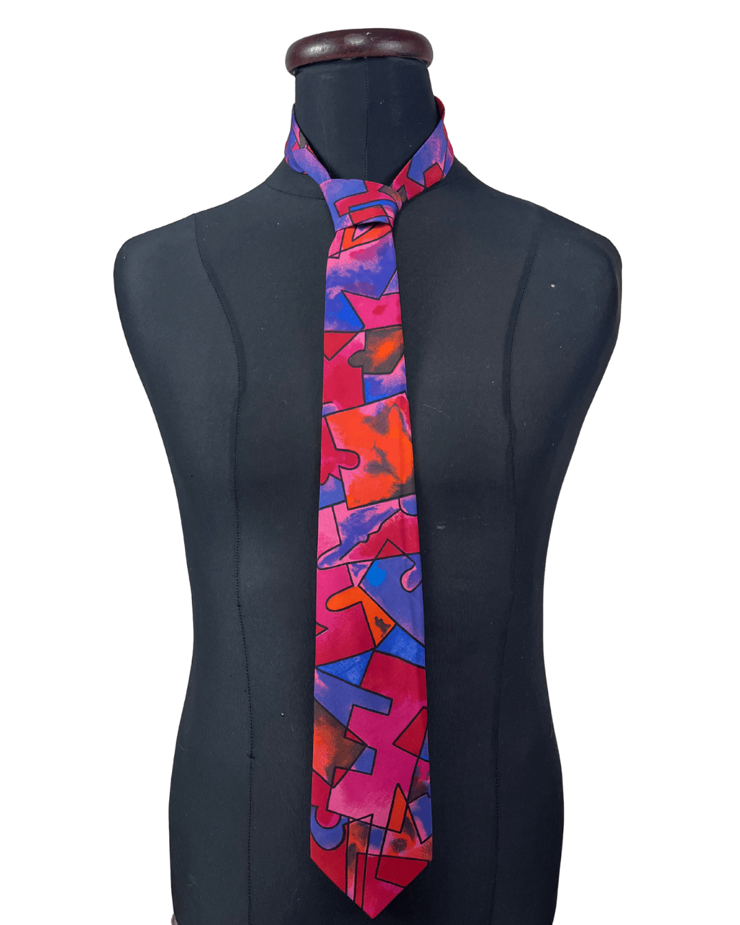 Silver City Necktie 9 cm - Funkify