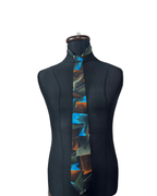 Silver City Necktie 9 cm - Funkify