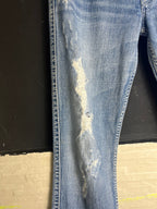 Silver Low- Waist Jeans - Funkify