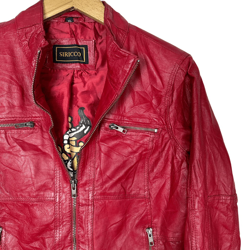 Siricco Genuine Leather Women's Jacket Medium - Funkify