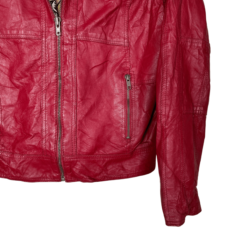 Siricco Genuine Leather Women's Jacket Medium - Funkify