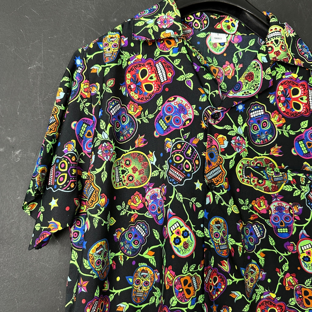 Skull Pattern Shirt - Funkify