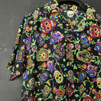 Skull Pattern Shirt - Funkify