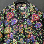 Skull Pattern Shirt - Funkify