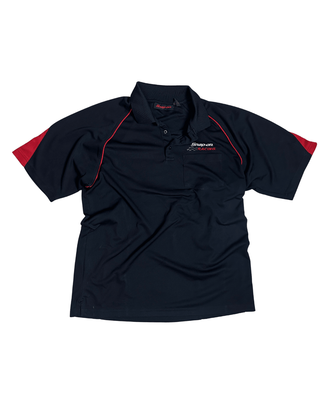 Snap On Racing Polo Shirt Large - Funkify