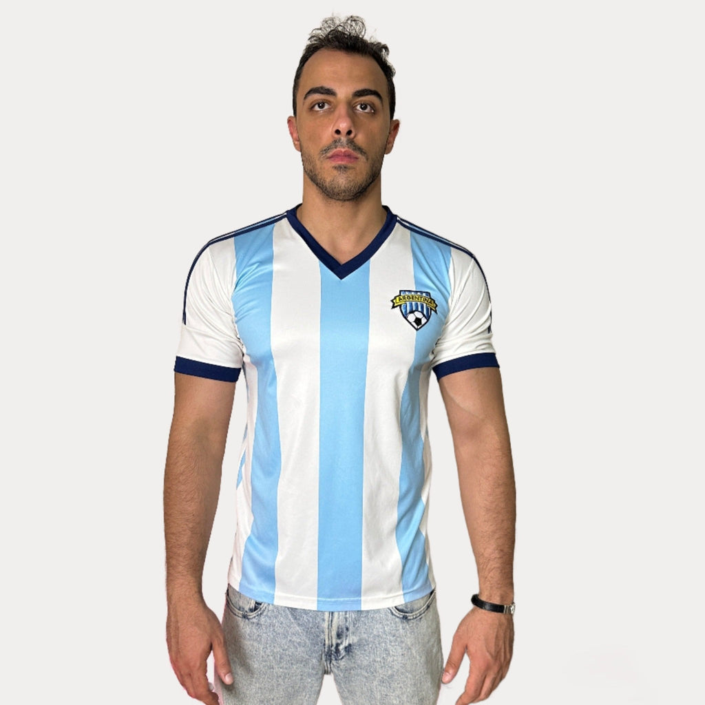 Soccer Star Argentina Football Jersey - Funkify