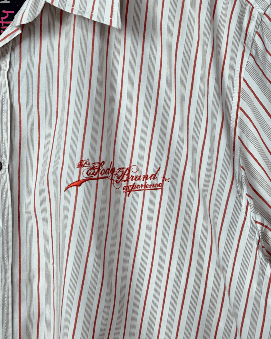 Soda Striped Shirt 2XL - Funkify