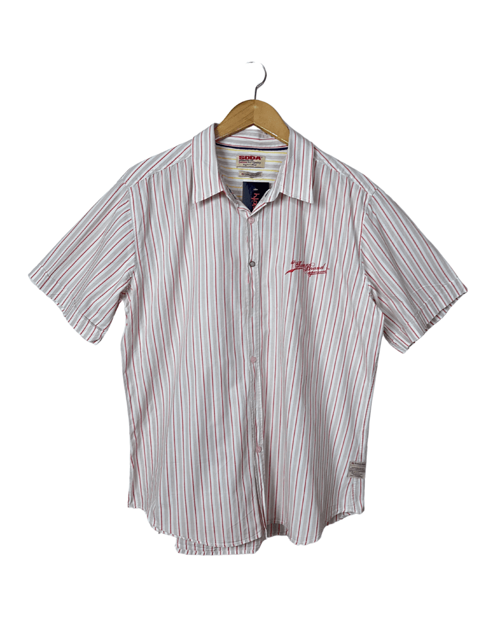 Soda Striped Shirt 2XL - Funkify