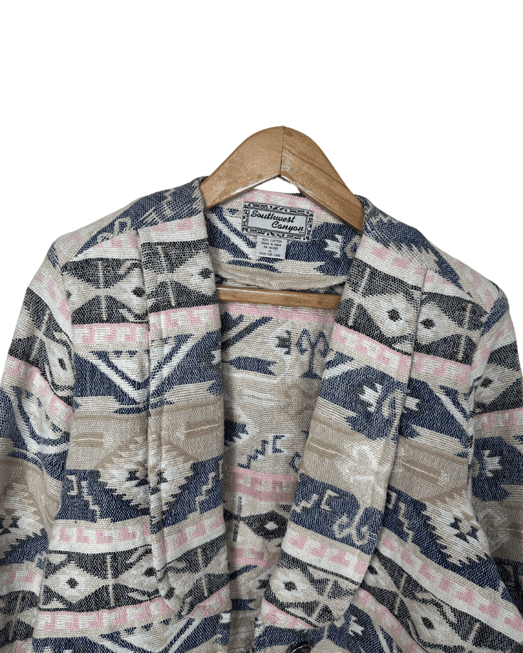 South West Canyon Tribal Print Women's Jacket XL - Funkify