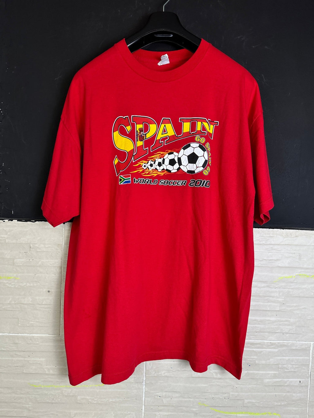 Spain World Soccer 2010 T-Shirt - Funkify