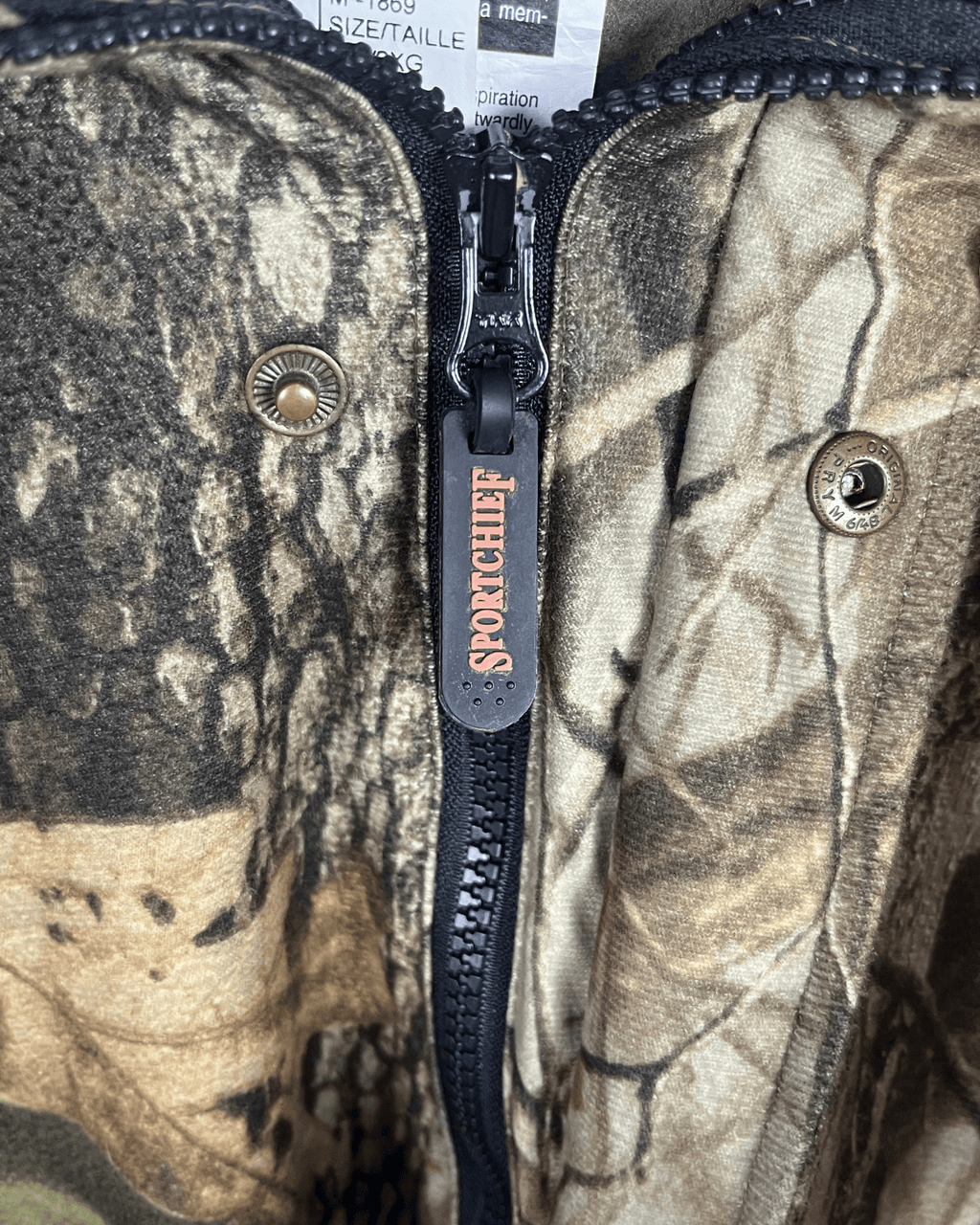 Sportchief Fleece - lined Camo Hunting Jacket - 2XL - Funkify
