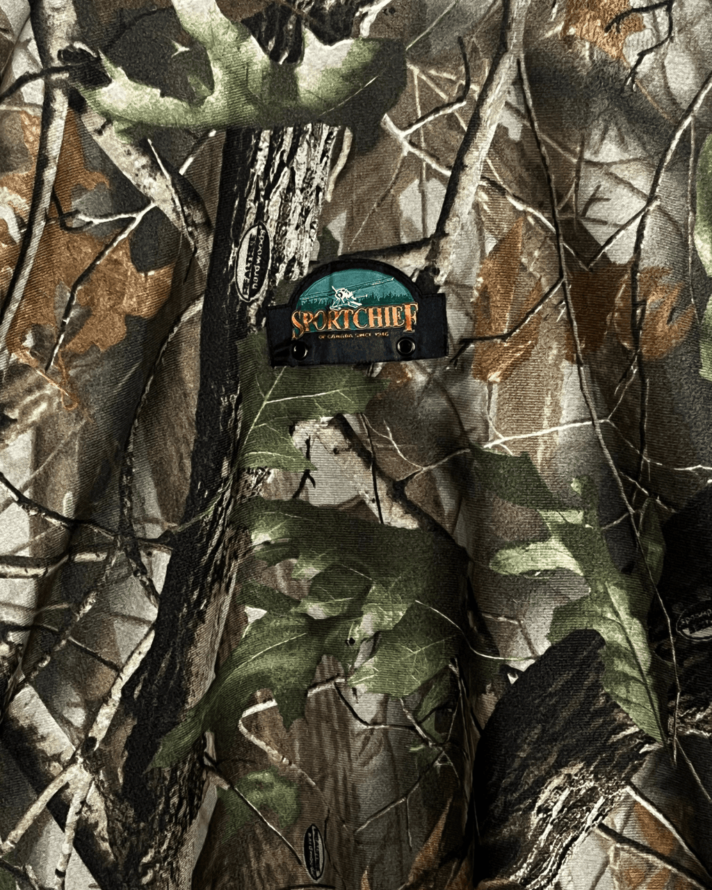 Sportchief Fleece - lined Camo Hunting Jacket - 2XL - Funkify