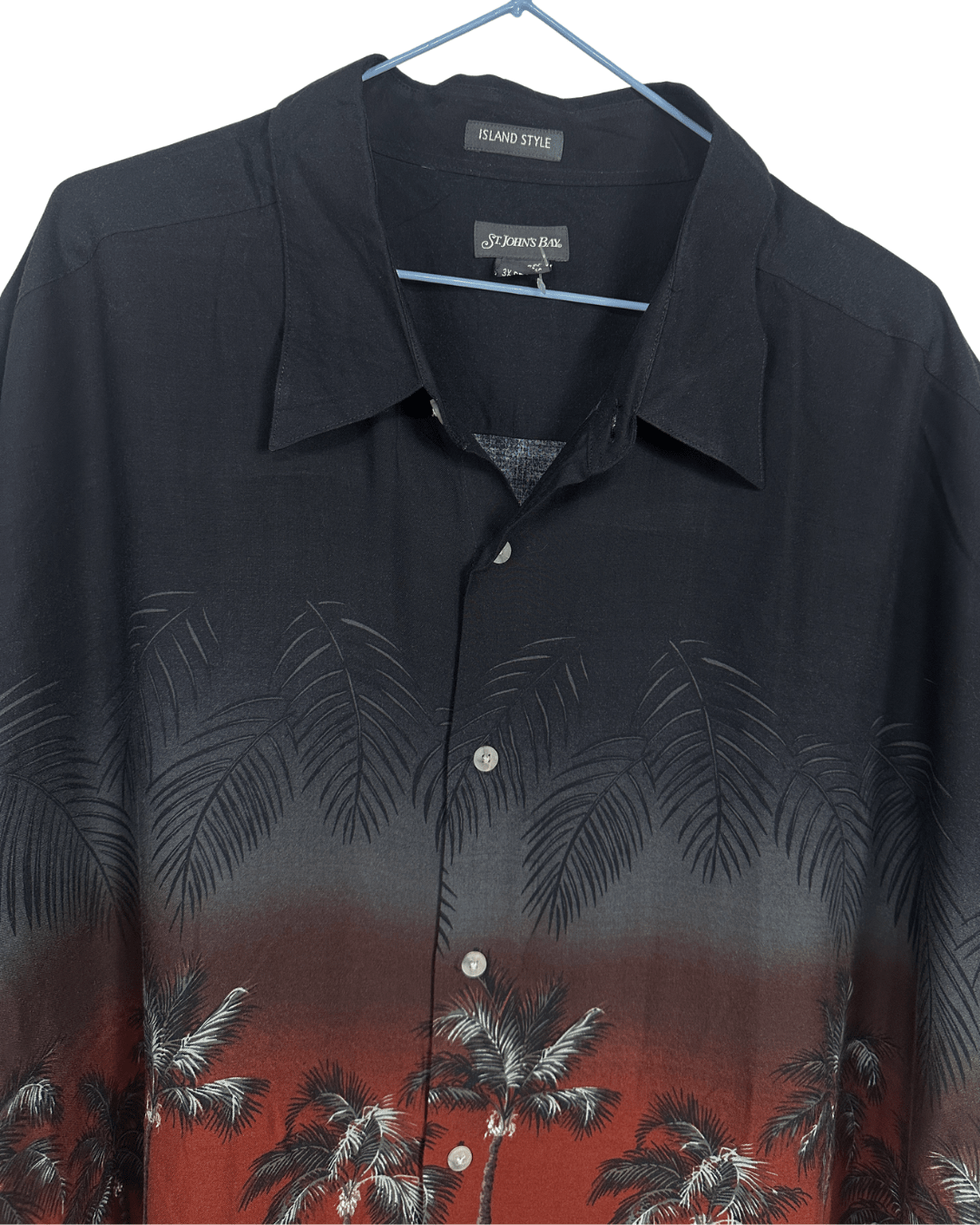 St. John's Bay Hawaiian Shirt 3XL - Funkify