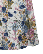St Michael Linen - blend Pleated Skirt - Funkify
