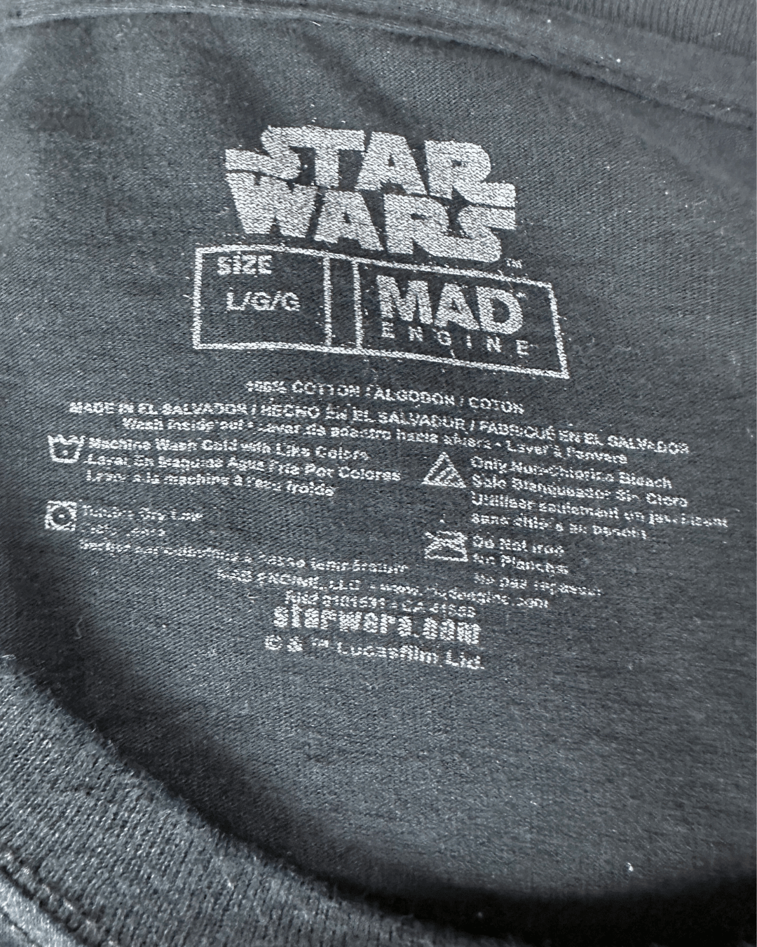 Star Wars T-Shirt Large - Funkify