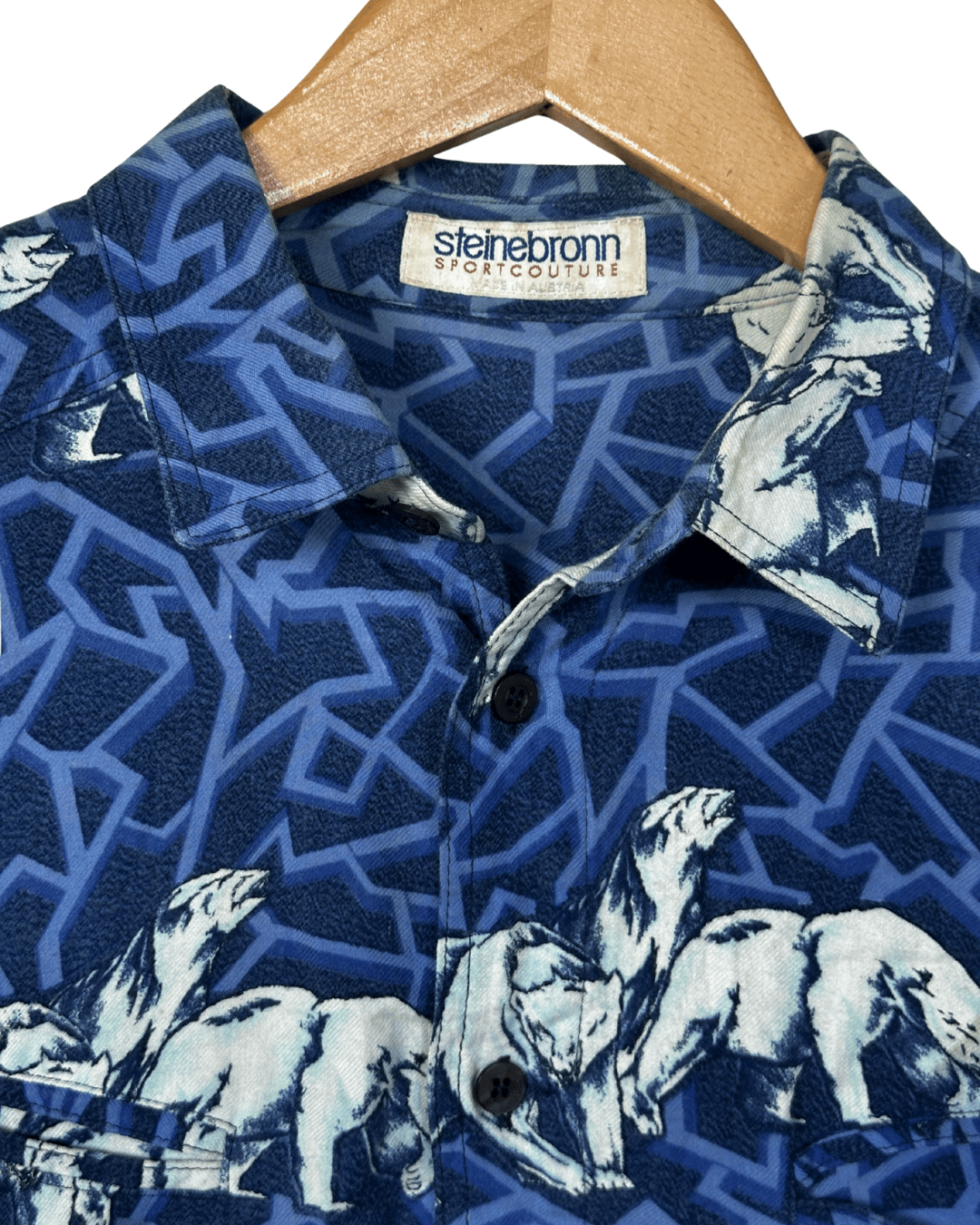 Steinebronn Polar Bear Long Sleeve Shirt 2XL - Funkify