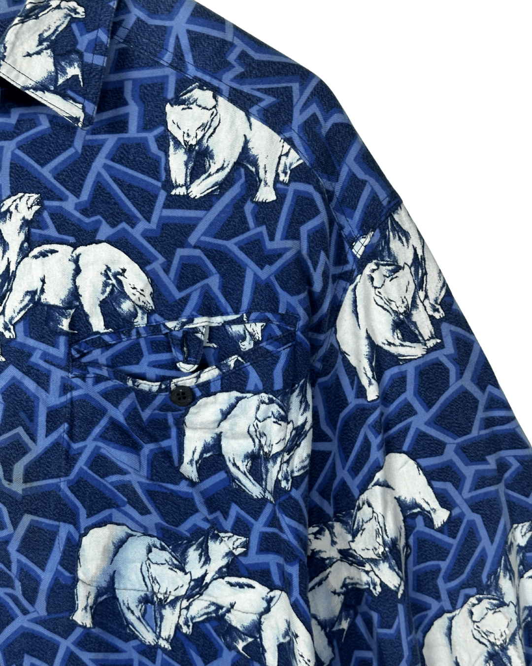 Steinebronn Polar Bear Long Sleeve Shirt 2XL - Funkify