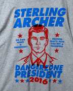 Sterling Archer Graphic T-shirt XL - Funkify