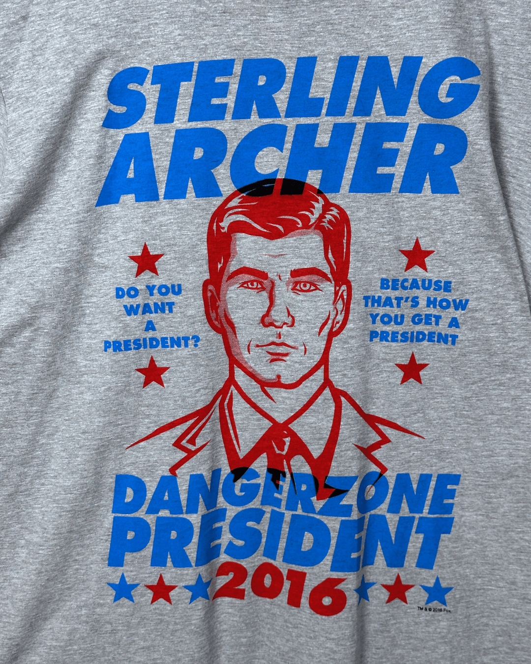 Sterling Archer Graphic T-shirt XL - Funkify