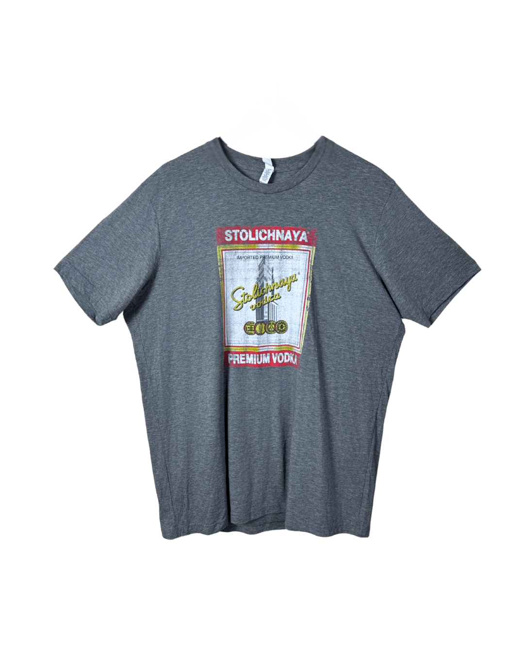 Stolichnaya Vodka Graphic T-Shirt XL - Funkify