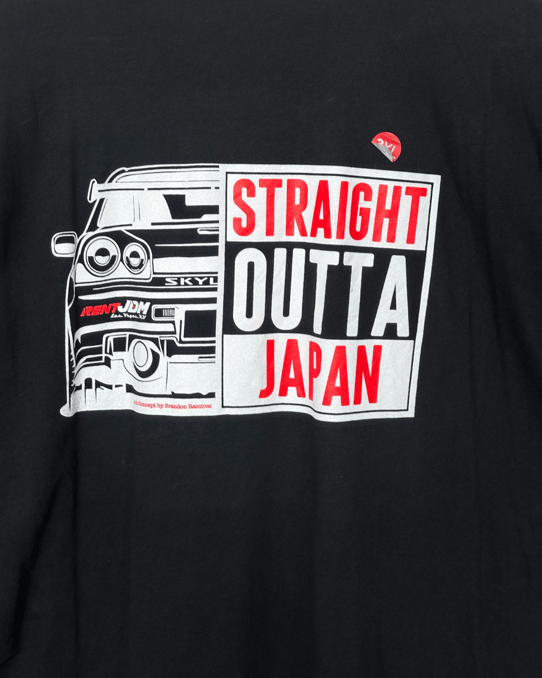 Straight Outta Japan Car Graphic Tee 3XL - Funkify