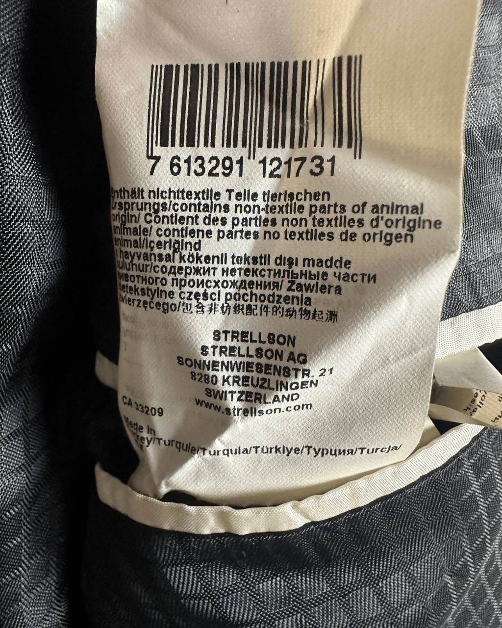 Strellson Virgin Wool Swiss Blazer - Size 46 - Funkify
