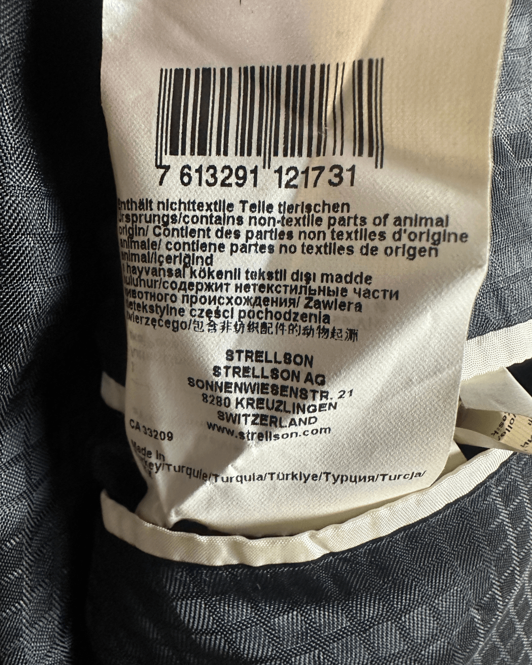 Strellson Virgin Wool Swiss Blazer - Size 46 - Funkify