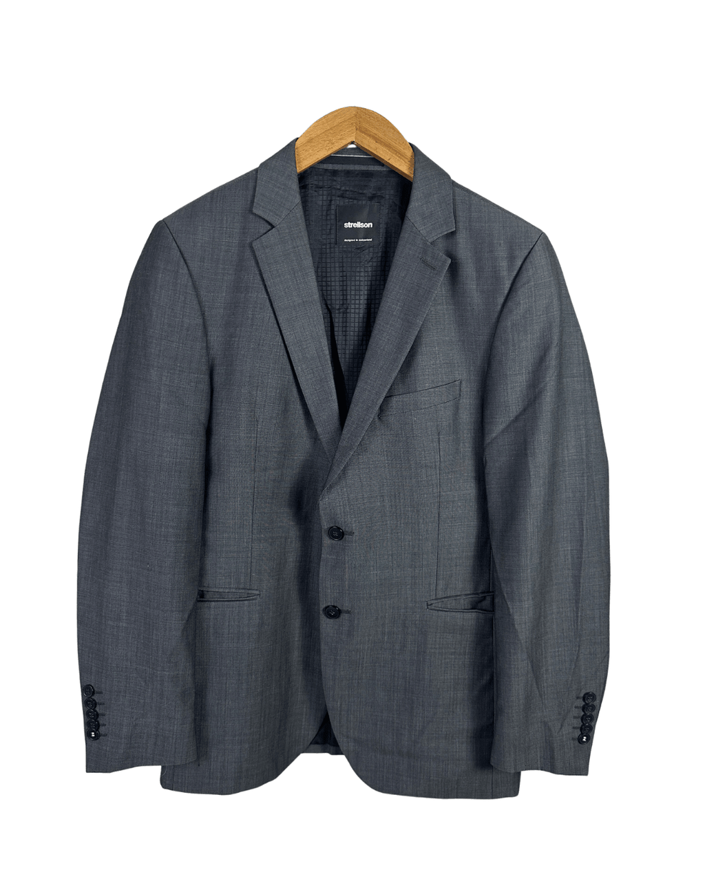 Strellson Virgin Wool Swiss Blazer - Size 46 - Funkify