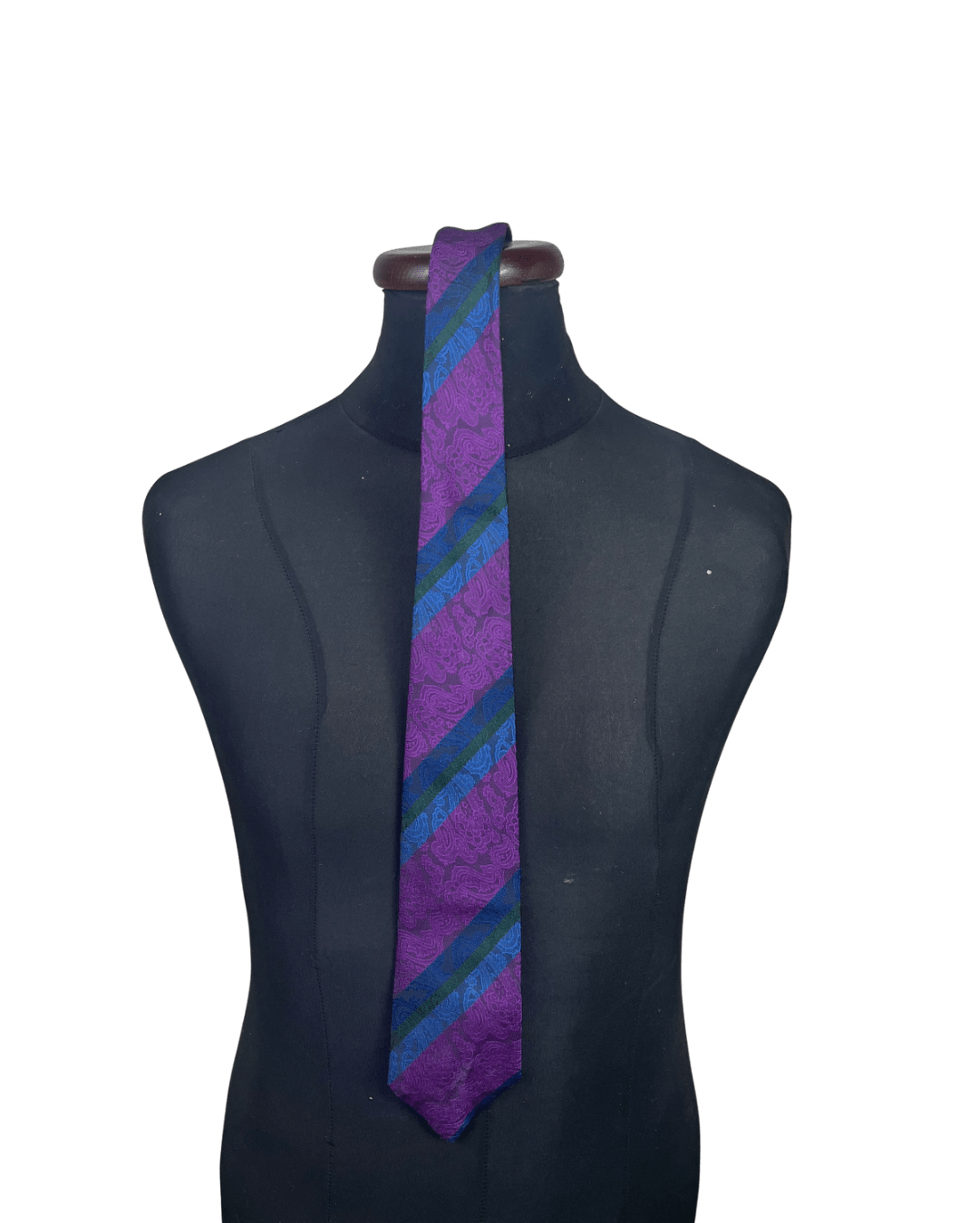 Striped Slim Necktie - Funkify