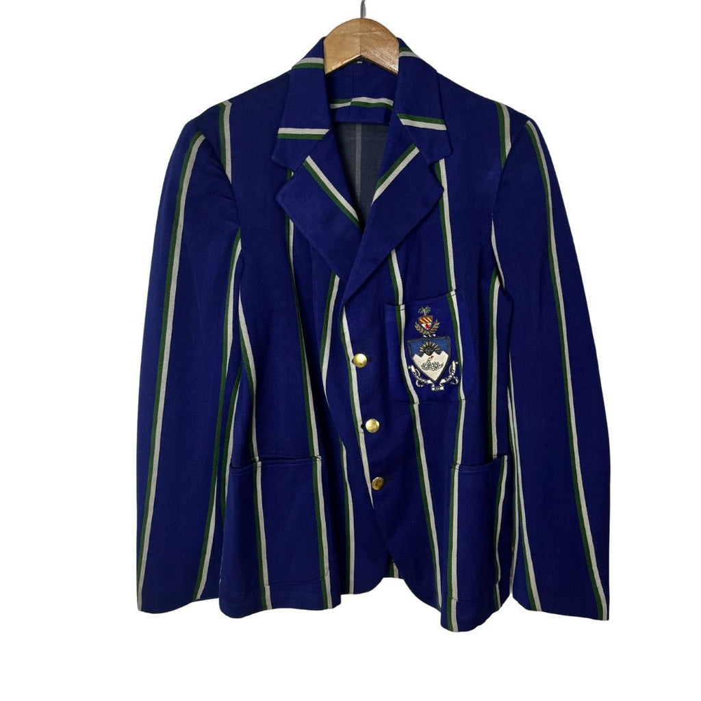 Striped Small Vintage Blazer - Funkify