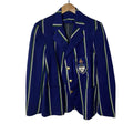Striped Small Vintage Blazer - Funkify