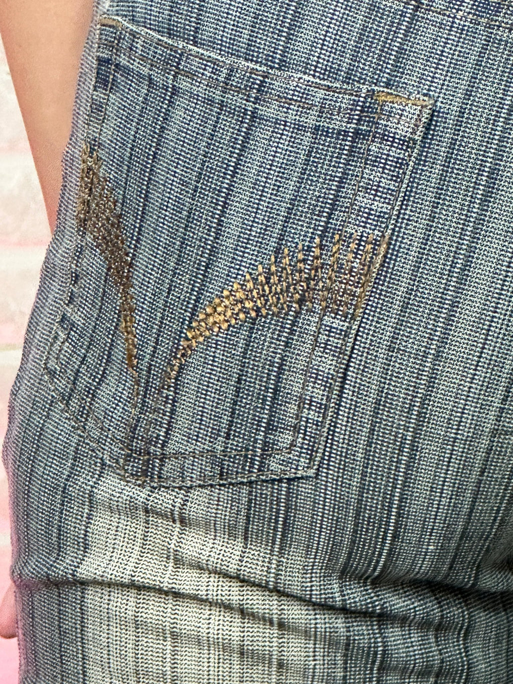 Striped Wide Leg Women's Jeans - Funkify