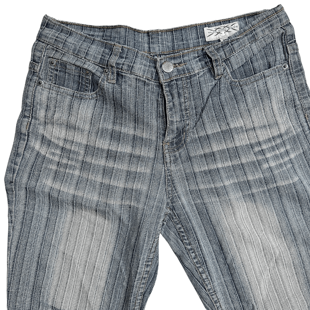 Striped Wide Leg Women's Jeans - Funkify