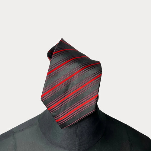 Striped Silk Necktie