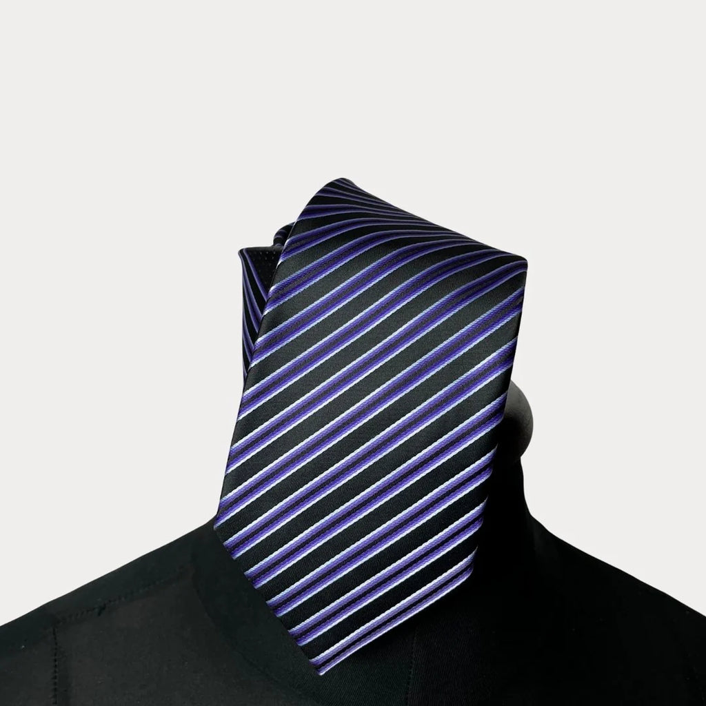 Striped Necktie 8.5 cm