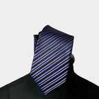 Striped Necktie 8.5 cm