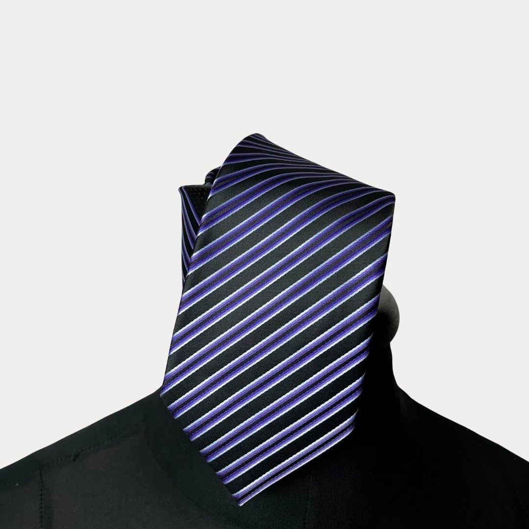 Striped Necktie 8.5 cm