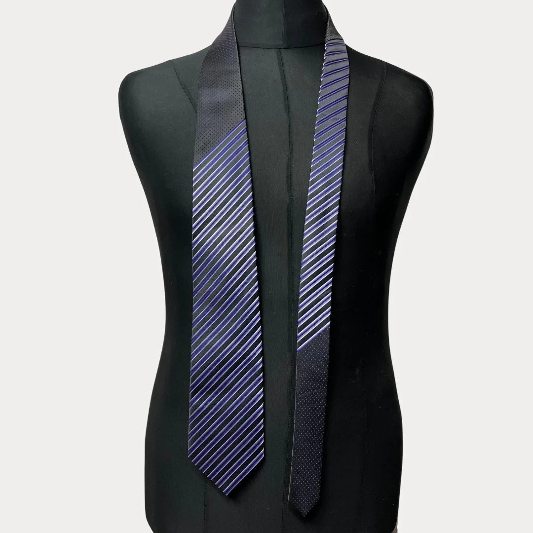 Striped Necktie 8.5 cm