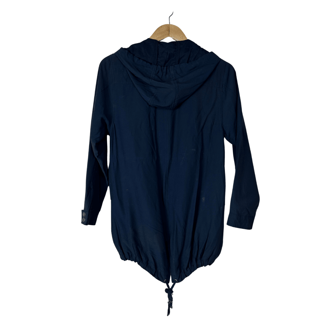 Subtitled Navy Blue Jacket Medium - Funkify