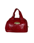 Summit Red Croc - Embossed Vanity Handbag - Funkify