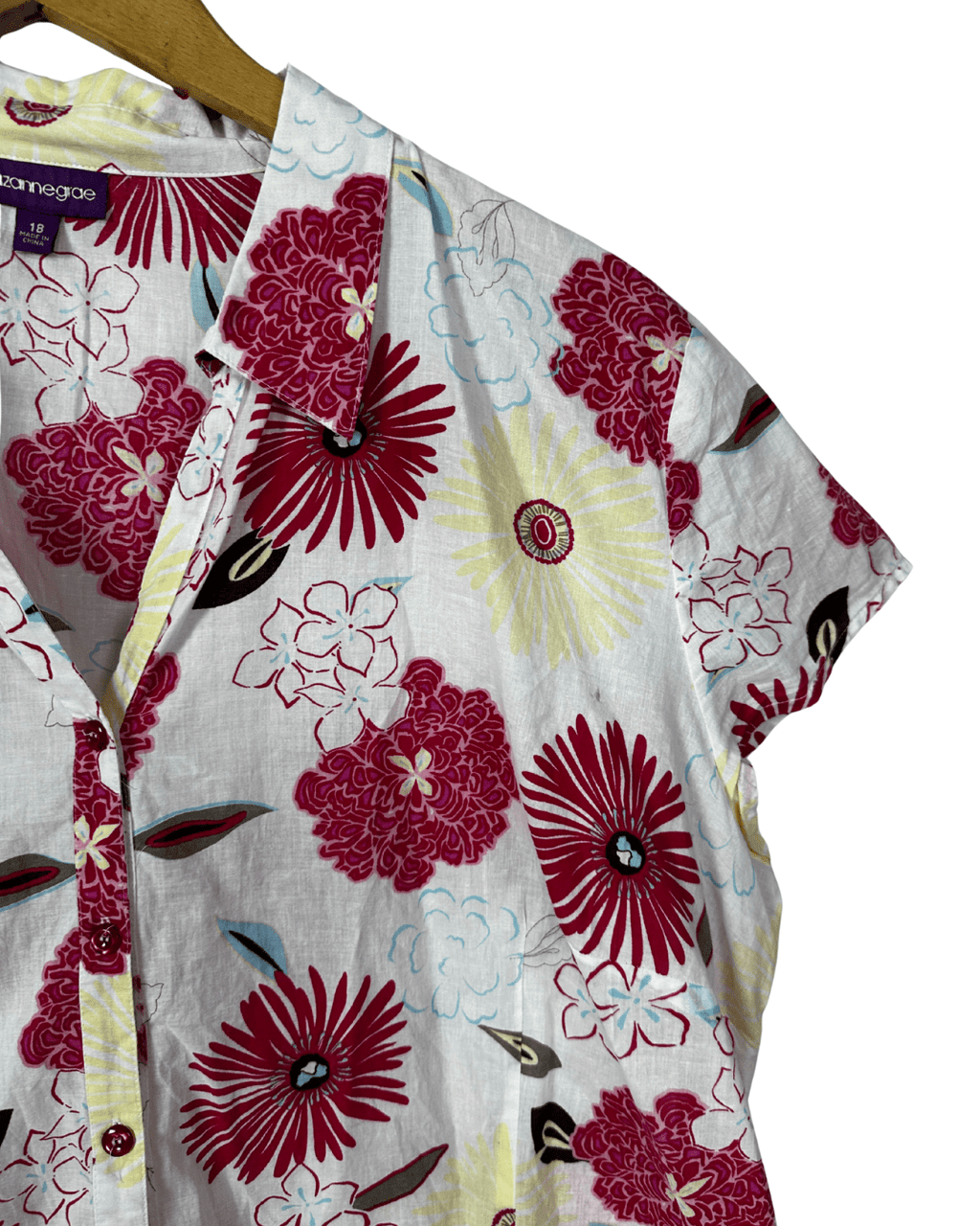 Suzannegrae Women’s Shirt - Size 18 - Funkify