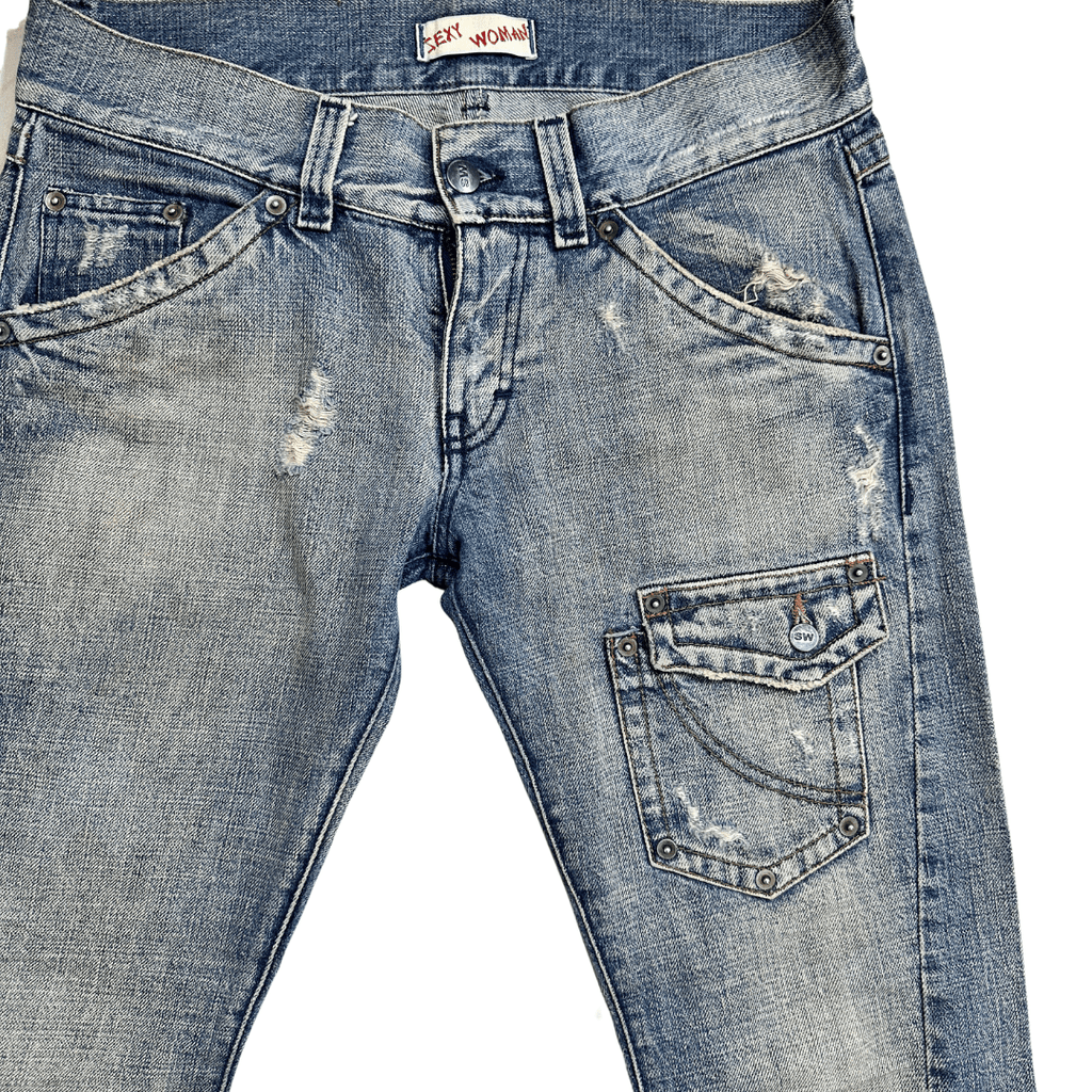 SW women's Low-Waist Jeans - Funkify