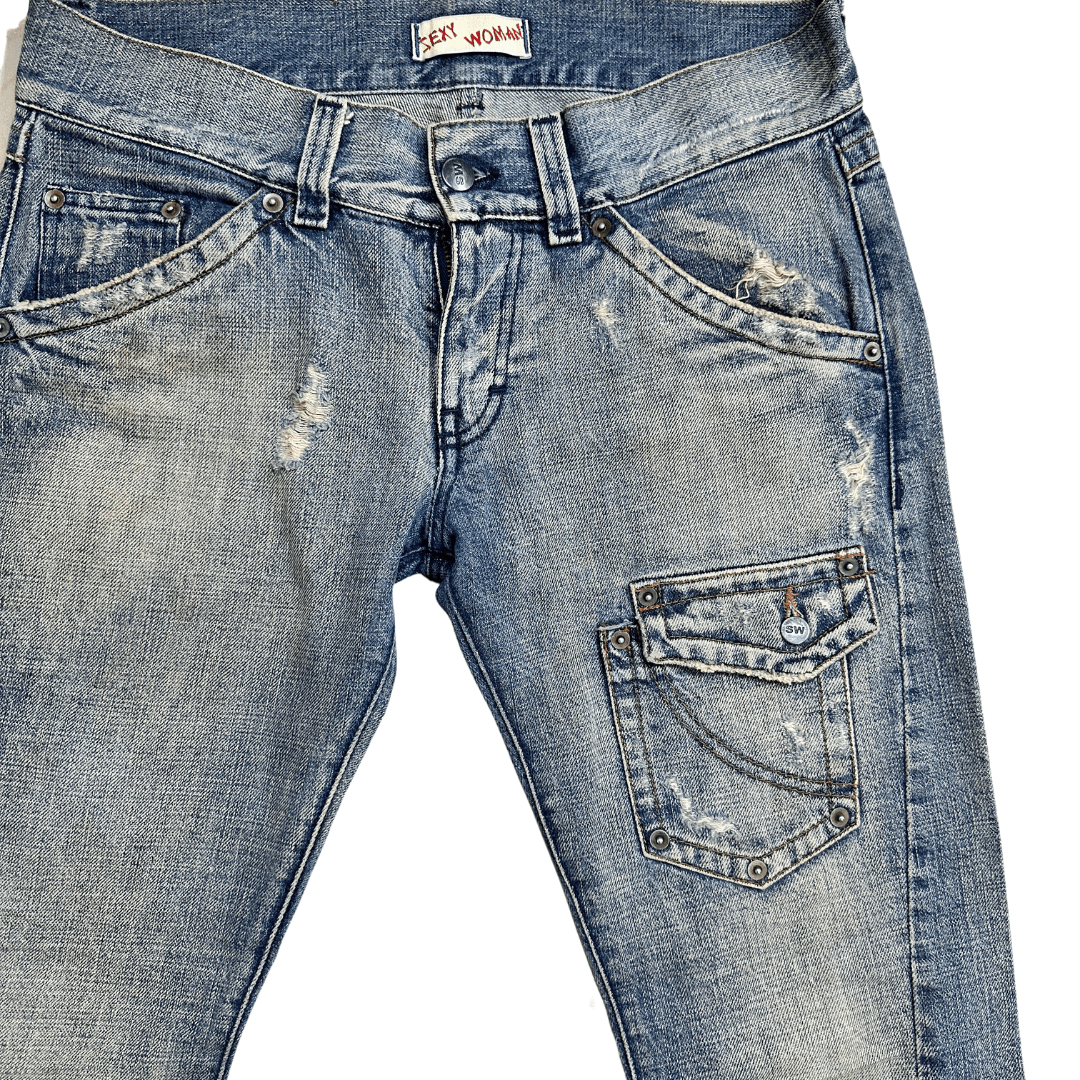 SW women's Low-Waist Jeans - Funkify