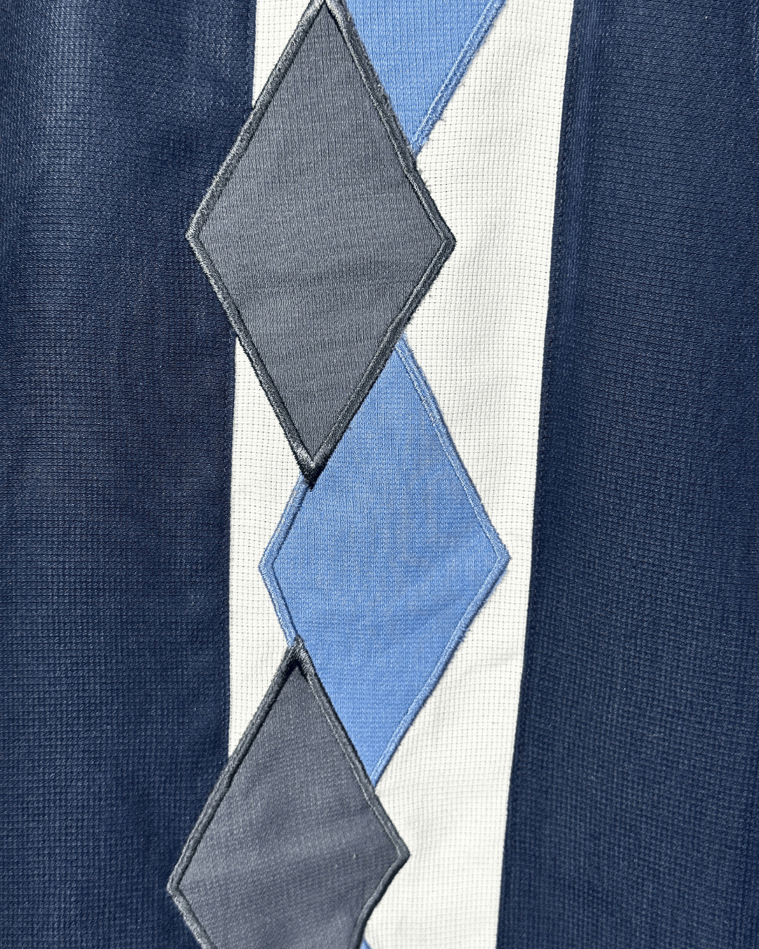 Syntgy Diamond Pattern Bowling Shirt - 4XL - Funkify